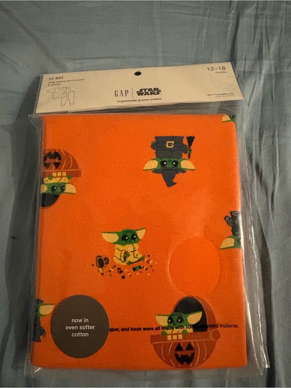 Gap baby Disney baby yoda pajama set